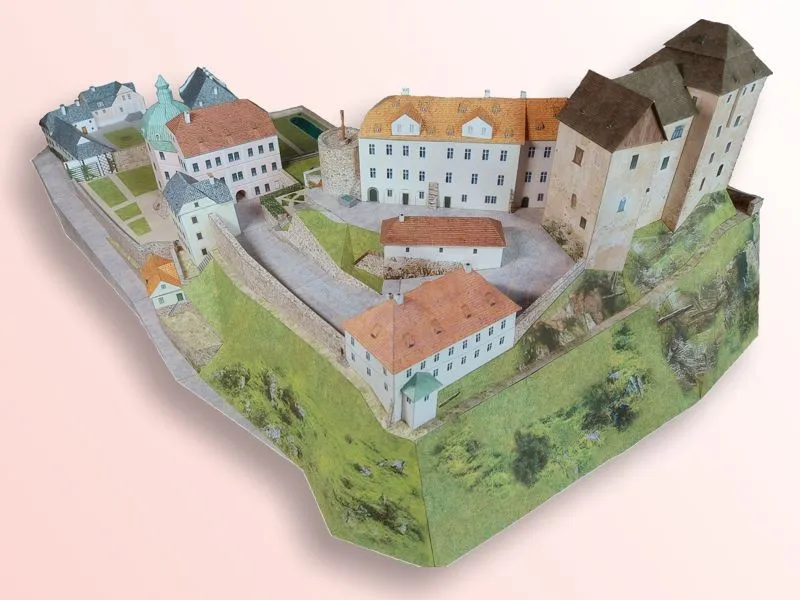 Hrad a zámok Bečov nad Teplou 2v1 + Relikviár sv. Maura